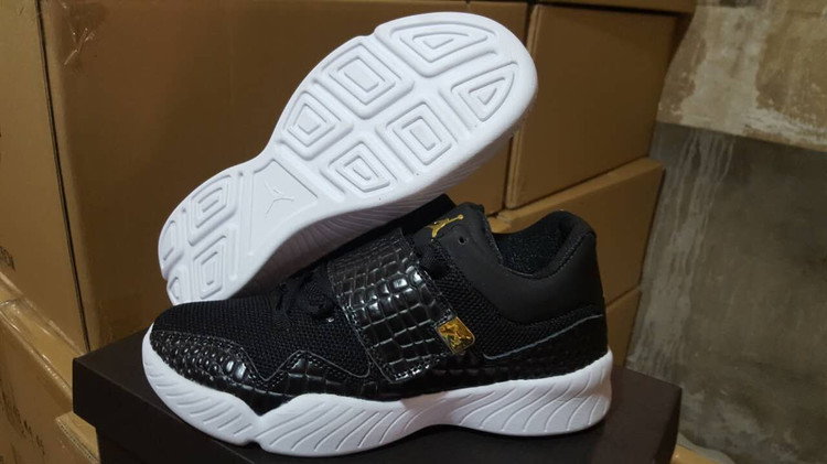 New Air Jordan 31 Magic Strap Black White Gold Shoes